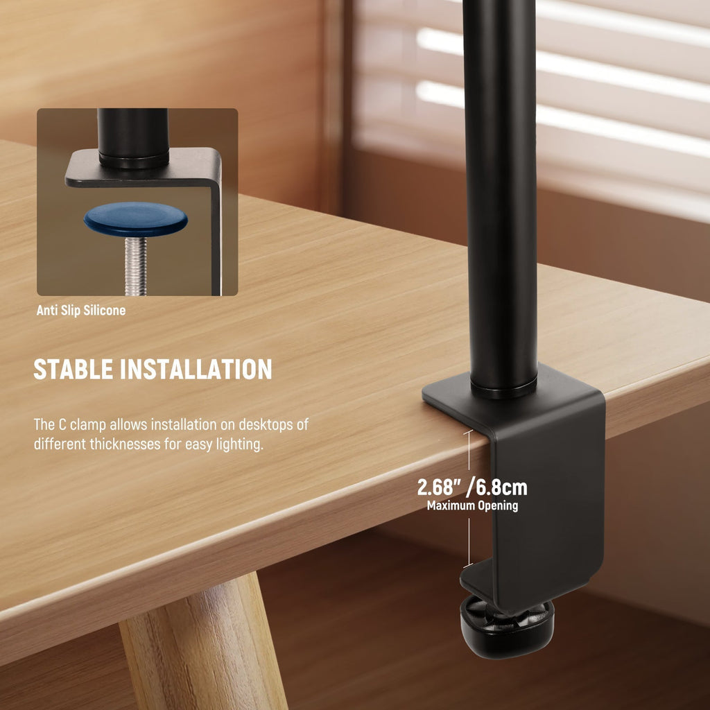 NEEWER BASICS R18 18W 7" Round Fill Light With Desktop Stand
