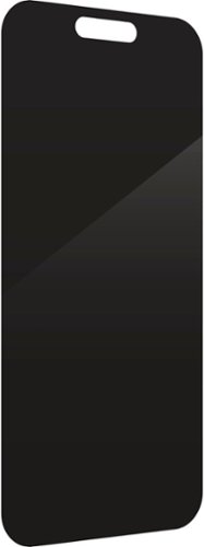 ZAGG - Glass Elite Privacy Maximum Impact & Privacy Filtering Screen Protector for Apple iPhone 15 Pro - Tinted