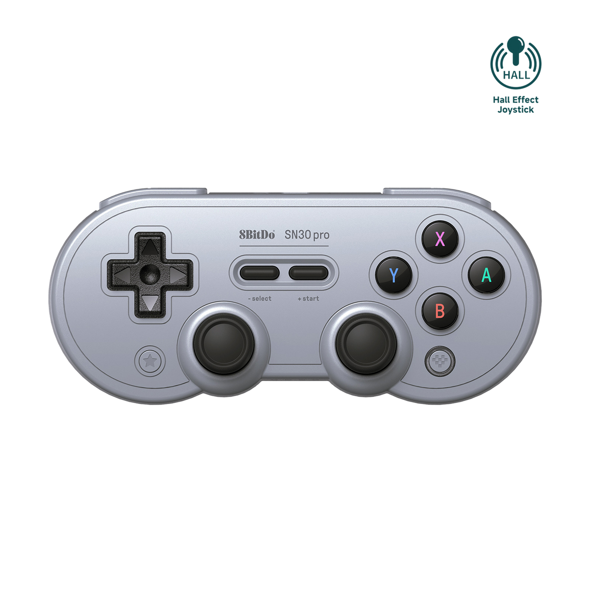 8BitDo SN30 Pro Bluetooth Gamepad - Hall Effect Joystick (80GQ)