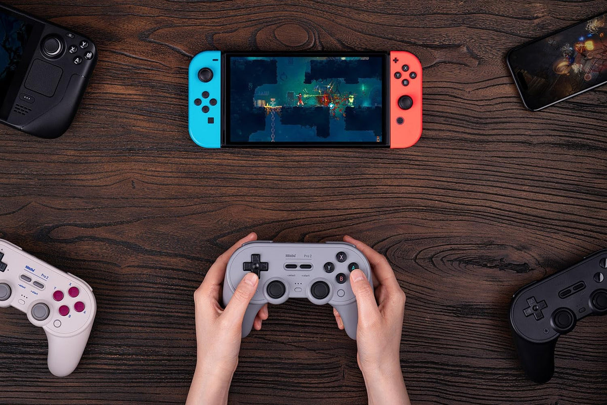 8BitDo Pro 2 Bluetooth Controller for Switch & PC
